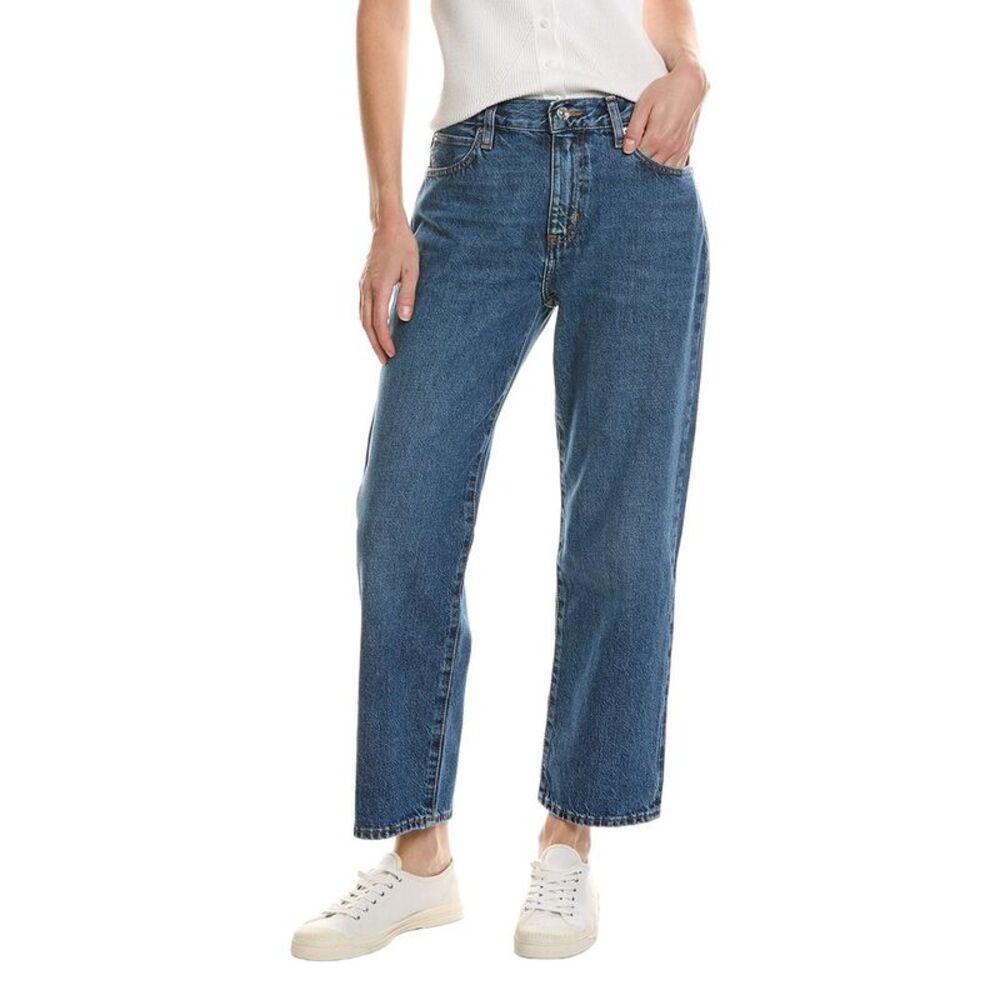 Frame Denim Womens Frame The Hang Decode Straight Jean, Blue